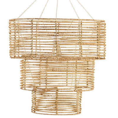 product image for three tier chandelier in natural design by selamat 3 60