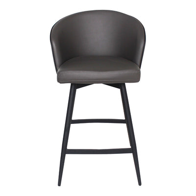 product image for Webber Swivel Counter Stool Charcoal 1 4