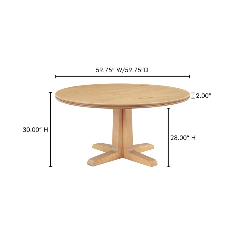 media image for Charles Dining Table Moes Home Collection Mhc Vl 1087 03 0 16 286