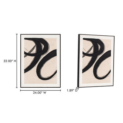 product image for Poet 1 Framed Painting Moes Home Collection Mhc Wp 1304 37 7 28