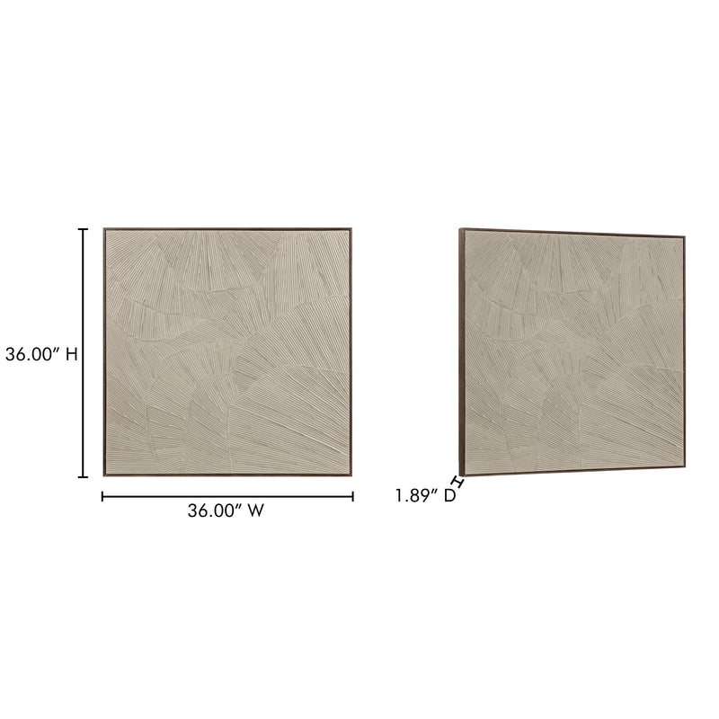 media image for Flutter Framed Painting Cool Moes Home Collection Mhc Wp 1306 37 5 264