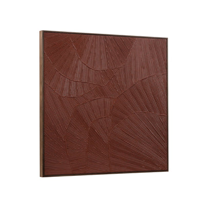 product image for Flutter Maroon Framed Painting Moes Home Collection Mhc Wp 1307 37 3 1