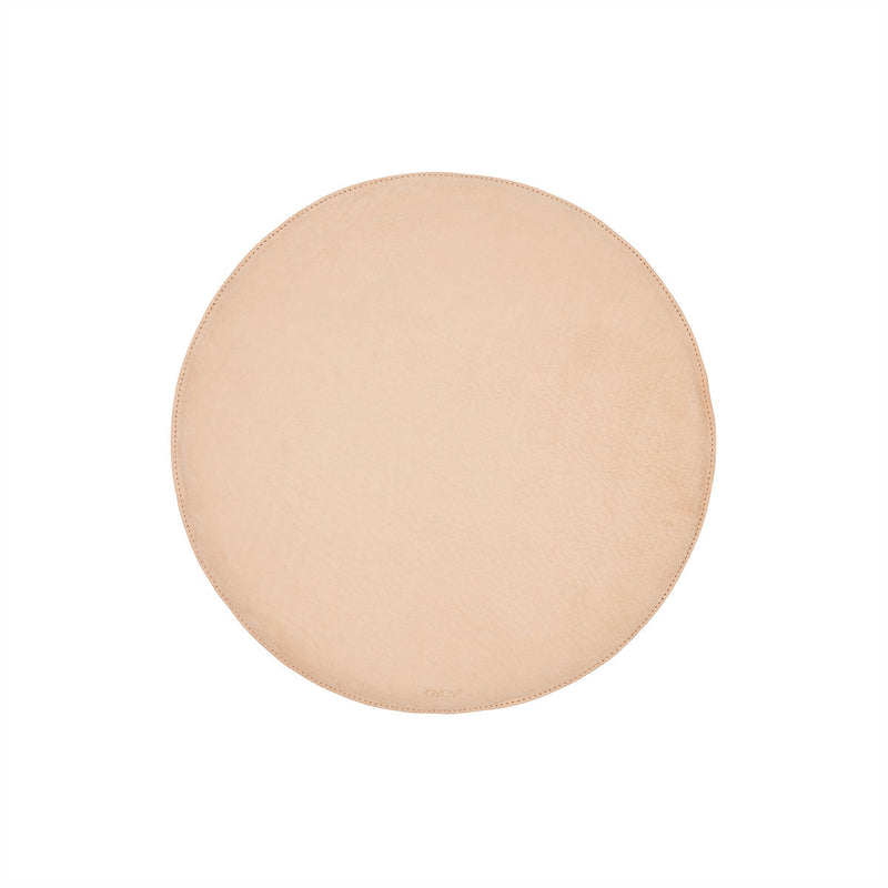 media image for woody leather seat cushion in natural 1 238