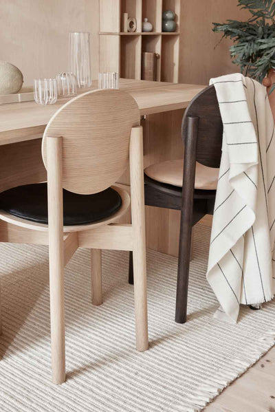 product image for woody leather seat cushion in natural 2 72