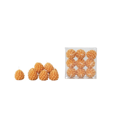 product image for Pinecone Shaped Tealights - Set of 9 88