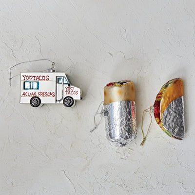 product image for Hand Painted Taco Truck Ornament 3 47