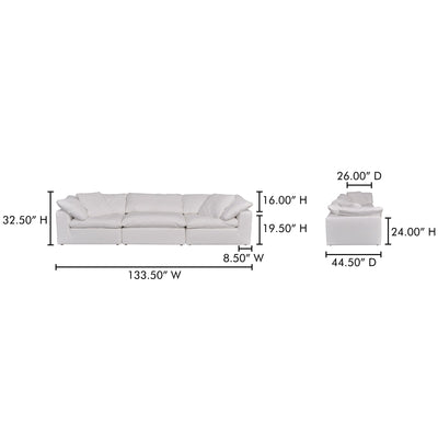 product image for Clay Modular Sofa Moes Home Collection Mhc Yj 1026 49 26 22