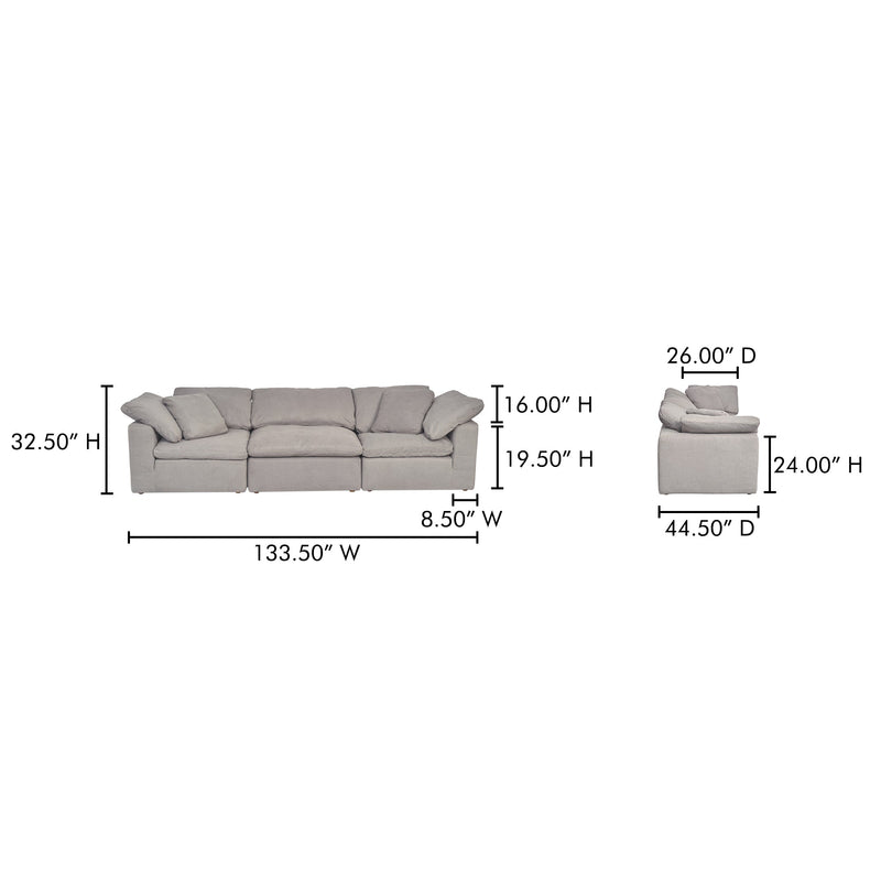 media image for Clay Modular Sofa Moes Home Collection Mhc Yj 1026 49 25 264