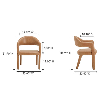 product image for Martens Dining Chair Moes Home Collection Mhc Ym 1009 34 18 10