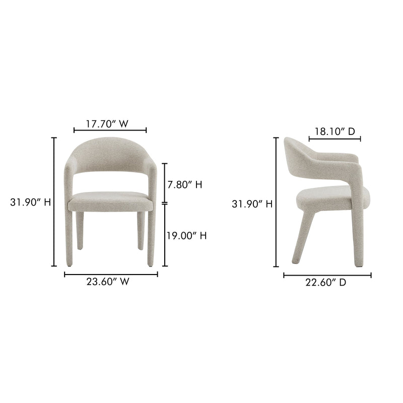 media image for Martens Dining Chair Moes Home Collection Mhc Ym 1009 34 16 215
