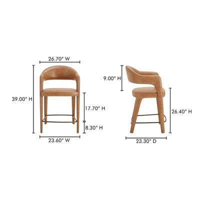 product image for Martens Bar Stool Moes Home Collection Mhc Ym 1011 34 35 80