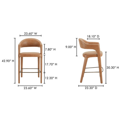 product image for Martens Bar Stool Moes Home Collection Mhc Ym 1011 34 36 61