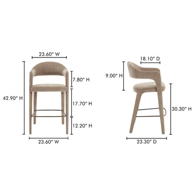 product image for Martens Bar Stool Moes Home Collection Mhc Ym 1011 34 34 78