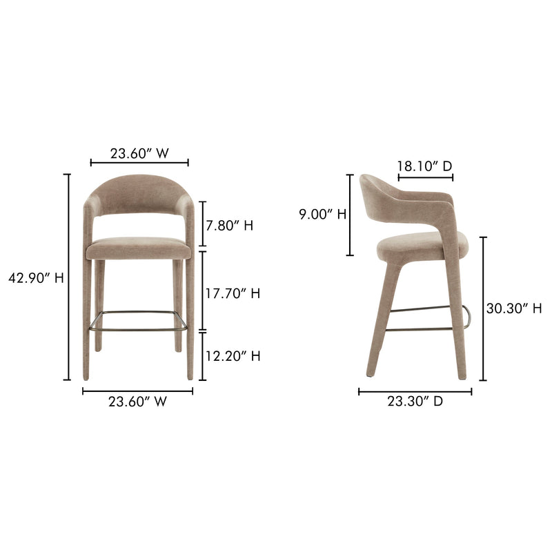 media image for Martens Bar Stool Moes Home Collection Mhc Ym 1011 34 34 225