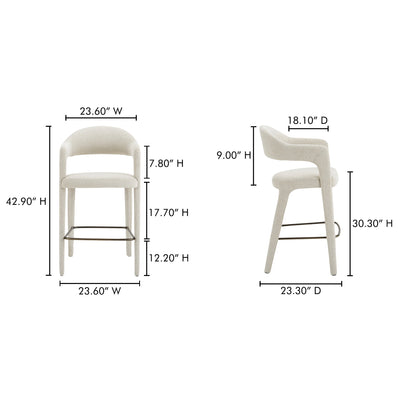 product image for Martens Bar Stool Moes Home Collection Mhc Ym 1011 34 33 0