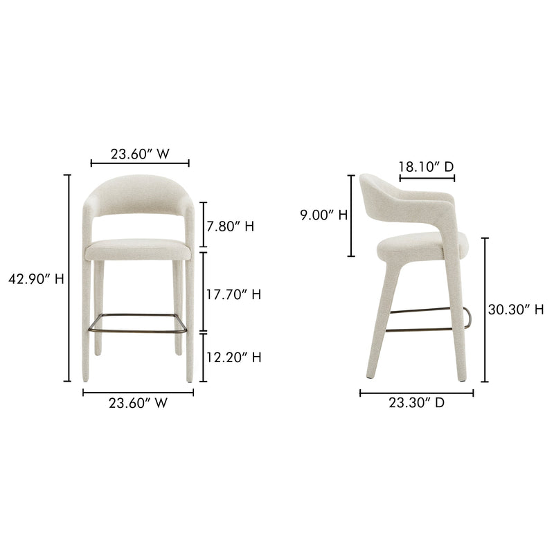 media image for Martens Bar Stool Moes Home Collection Mhc Ym 1011 34 33 240