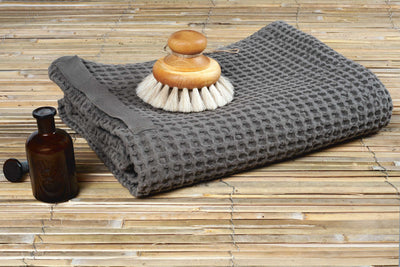 product image for big waffle medium towel in multiple colors design by the organic company 17 47