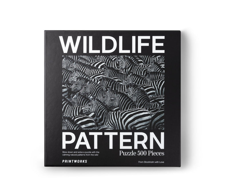 media image for puzzle zebra wildlife pattern 1 279