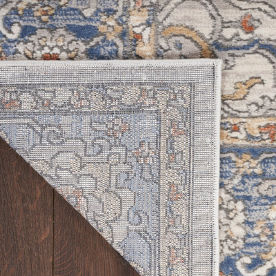 product image for Nicole Curtis Series 4 Cream Blue Vintage Rug By Nicole Curtis Nsn 099446163400 4 78