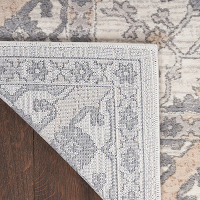 product image for Nicole Curtis Series 4 Cream Grey Farmhouse Rug By Nicole Curtis Nsn 099446163394 3 83