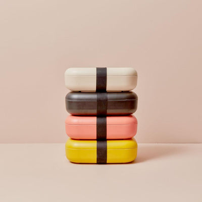 product image for go rectangular bamboo bento lunch box in various colors design by ekobo 11 18