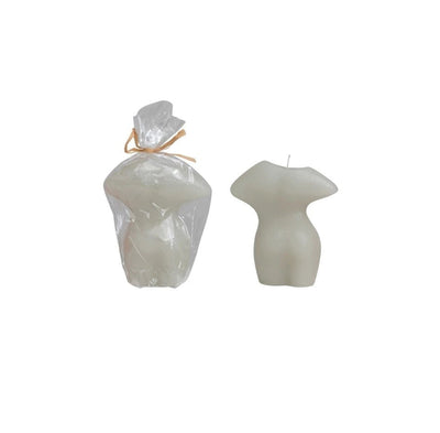 product image for unscented figure candle 3 colors 1 57