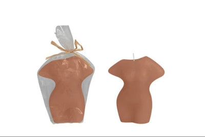 product image for unscented figure candle 3 colors 3 92