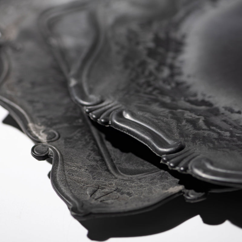 media image for copy of copy of decoration tray circle pleat design by puebco 2 245