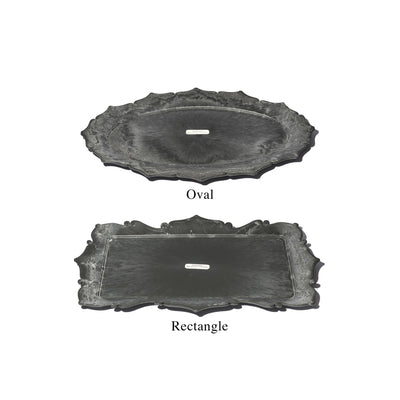 product image for copy of decoration tray circle petal design by puebco 5 33