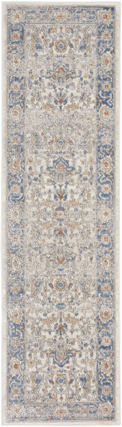 product image for Nicole Curtis Series 4 Cream Blue Vintage Rug By Nicole Curtis Nsn 099446163400 2 38