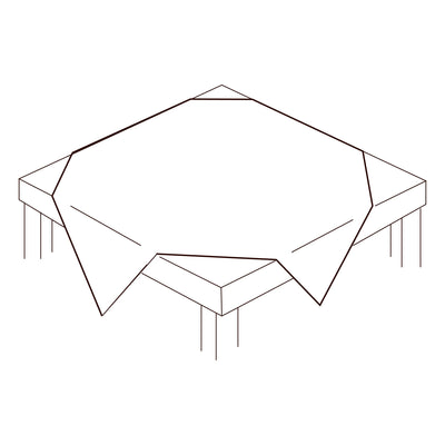 product image for the cloth in multiple colors design by the organic company 17 23
