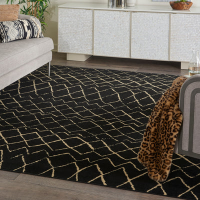 product image for grafix black rug by nourison 99446039675 redo 6 95