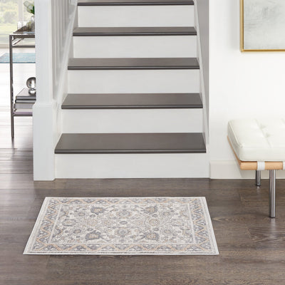 product image for Nicole Curtis Series 4 Cream Grey Farmhouse Rug By Nicole Curtis Nsn 099446163394 9 30