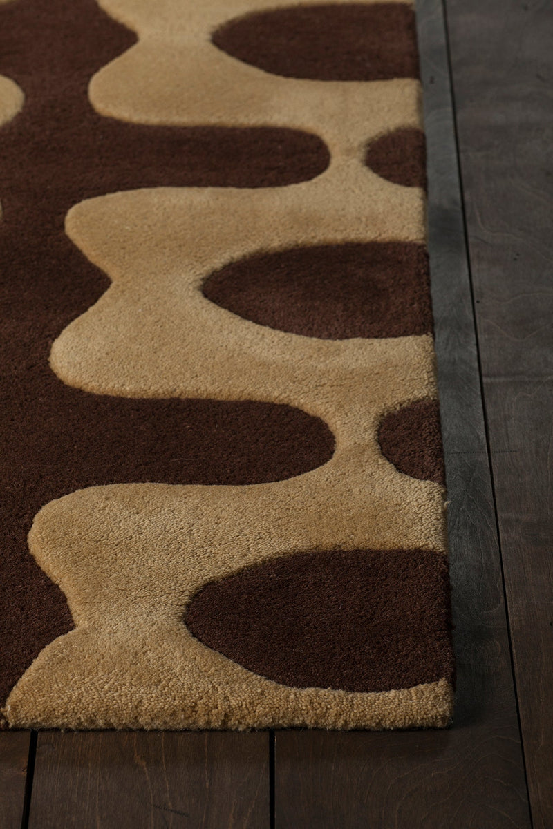 media image for Inhabit Hand Tufted Designer Inh 21600 Rug Chandra Rugs 4 279