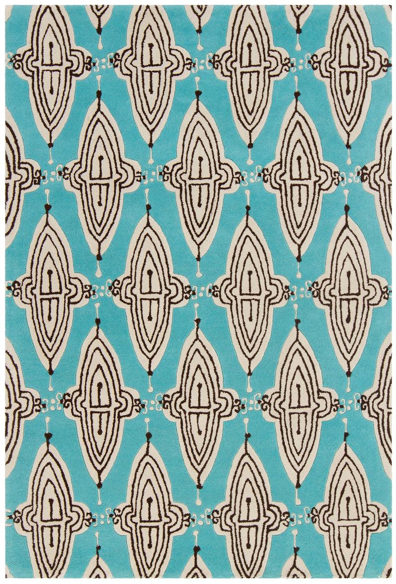 media image for Jessica Swift Hand Tufted Designer Wool Jes 28902 Rug Chandra Rugs 1 244