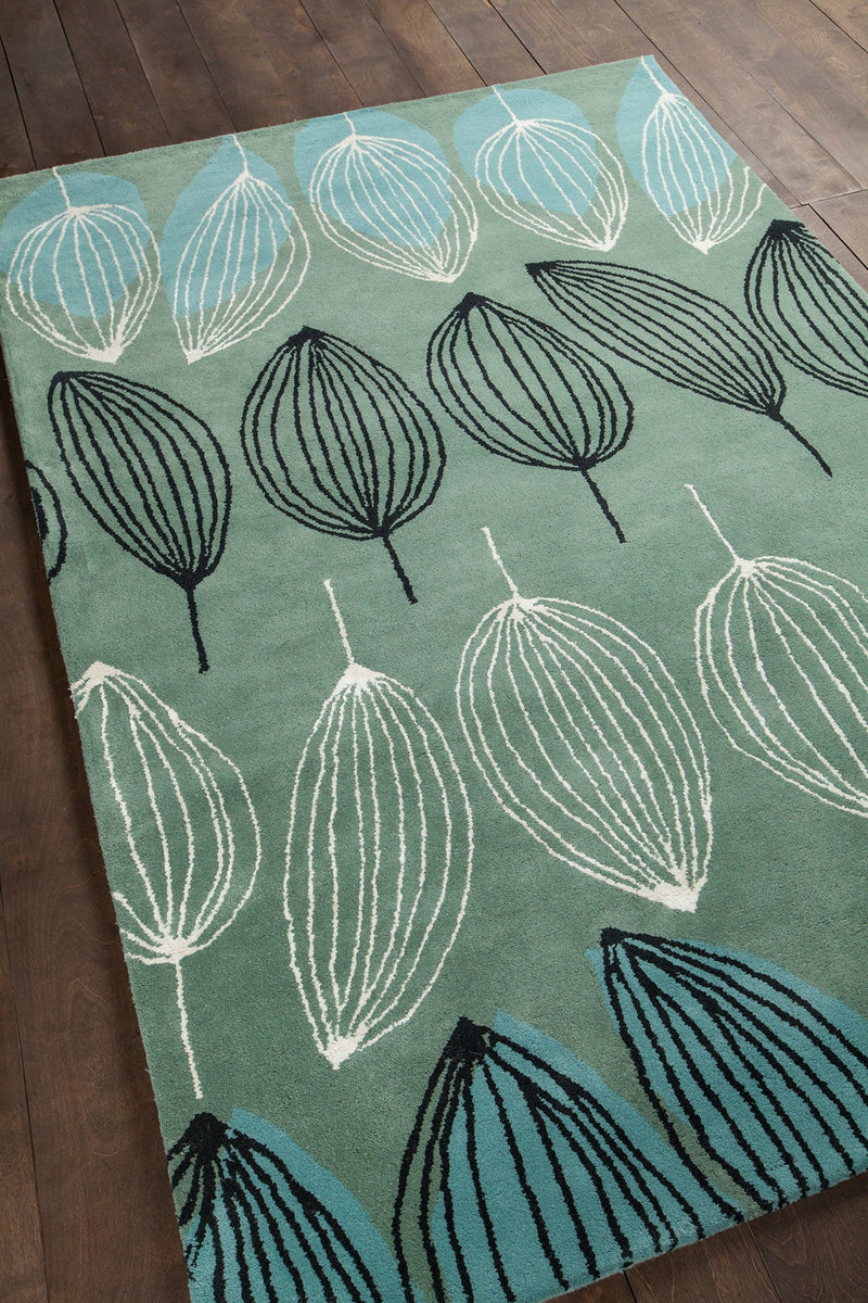 media image for Jessica Swift Hand Tufted Designer Wool Jes 28903 Rug Chandra Rugs 5 284