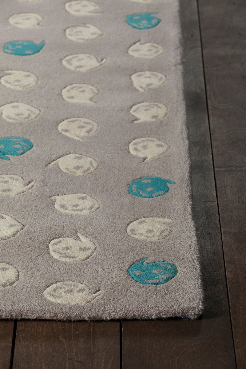 media image for Jessica Swift Hand Tufted Designer Wool Jes 28900 Rug Chandra Rugs 4 261