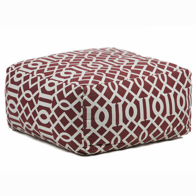 product image of Handmade Contemporary Printed Cotton Pou 110 Pouf Chandra Rugs 1 529