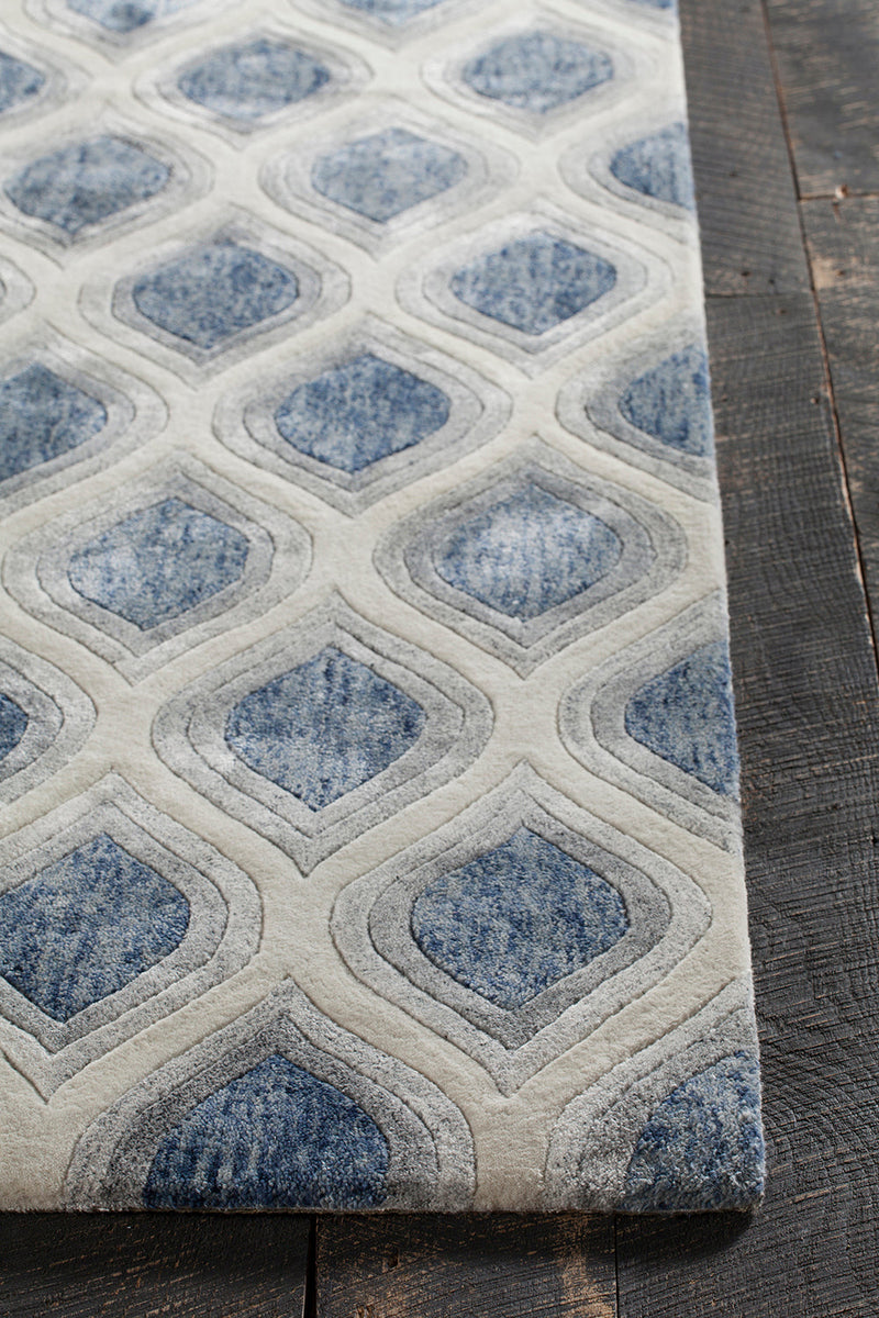 media image for Clara Hand Tufted Contemporary Cla 7100 Rug Chandra Rugs 3 248