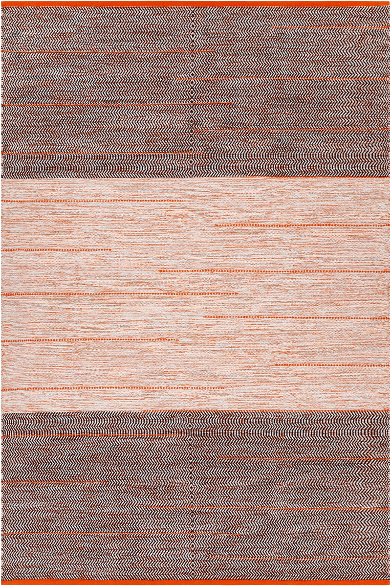 media image for Tanya Hand Woven Flatweave Cotton Tan 45926 Rug Chandra Rugs 1 239