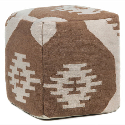 product image of Hand Knitted Contemporary Wool Pou 143 Pouf Chandra Rugs 1 527
