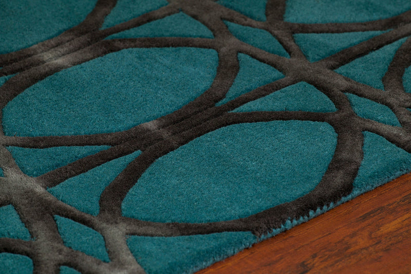 media image for Fran Hand Tufted Contemporay Fra 42100 Rug Chandra Rugs 2 262