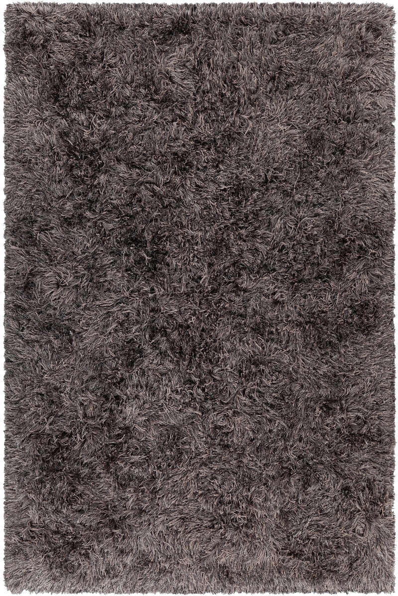 media image for Elsa Hand Woven Contemporary Shag Els 45403 Rug Chandra Rugs 1 237
