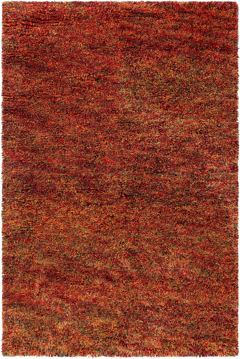media image for Izzie Hand Woven Contemporary Shag Izz 45302 Rug Chandra Rugs 1 234