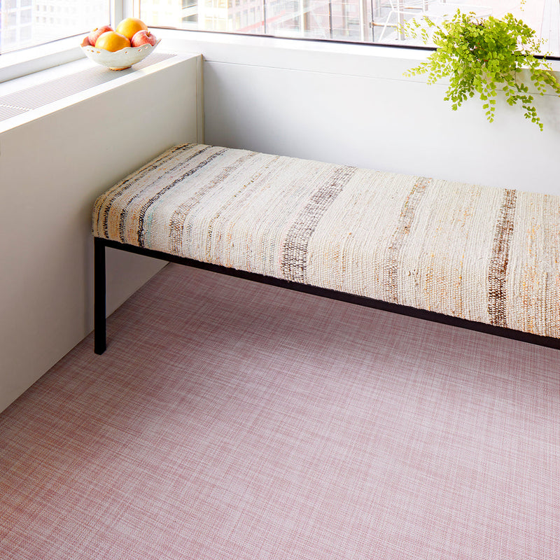 media image for Mini Basketweave Blush Rug Chilewich Chw 200869 033 3 240