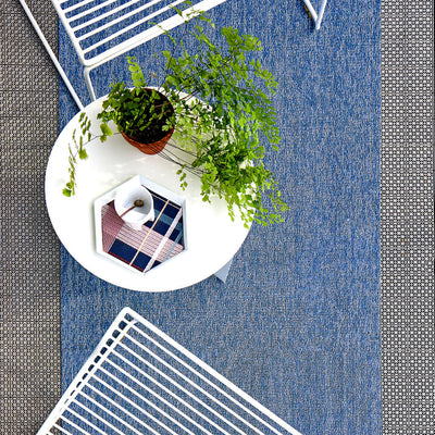 product image for Heathered Cornflower Shag Chilewich Chw 200550 008 3 64