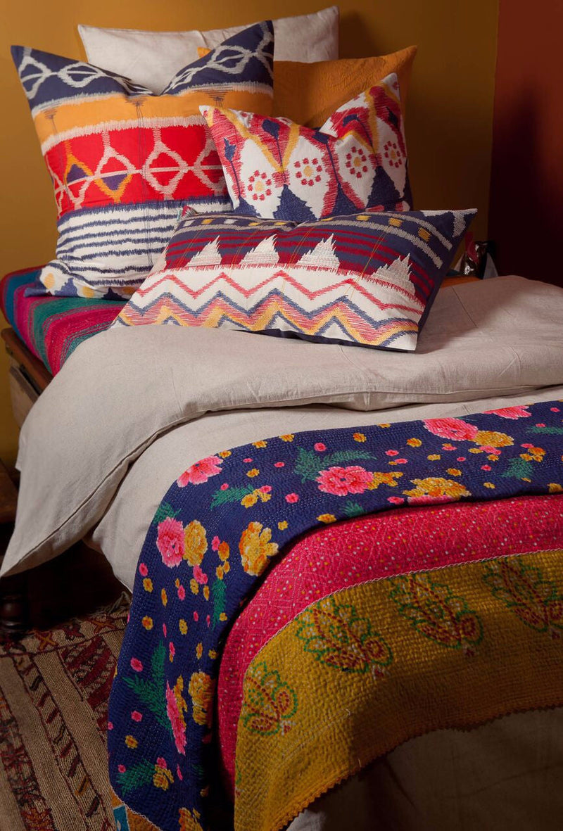 media image for java embroidered pillow design by koko co 2 263