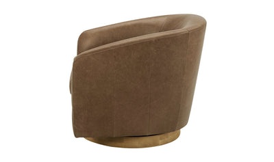 product image for Oscy Leather Swivel Chair 2 57