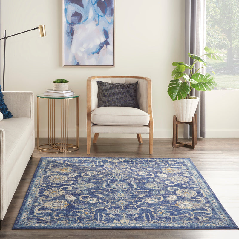 media image for grafix navy rug by nourison 99446145215 redo 7 259