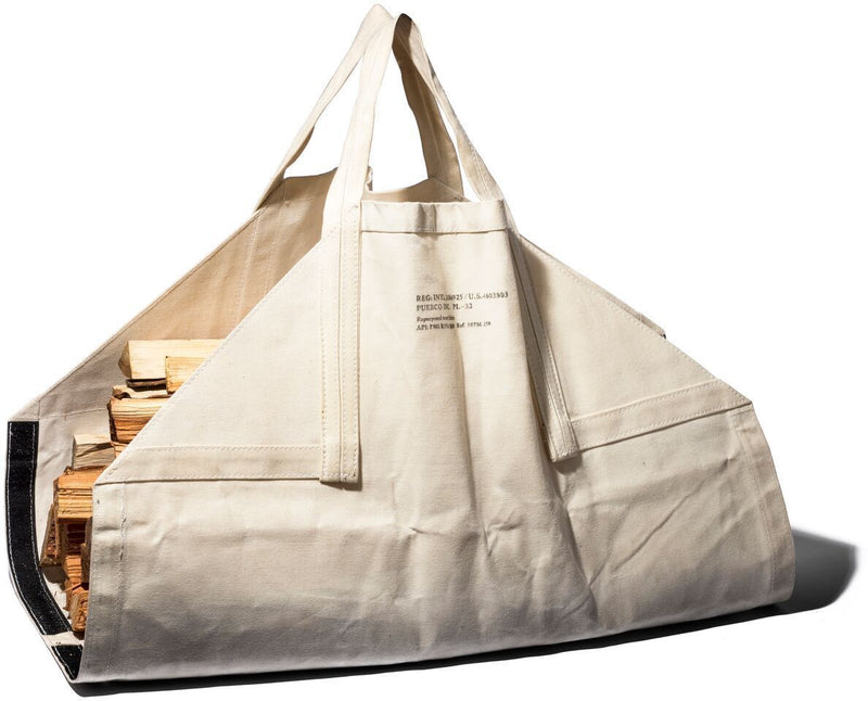media image for off white firewood carrier design by puebco 2 217